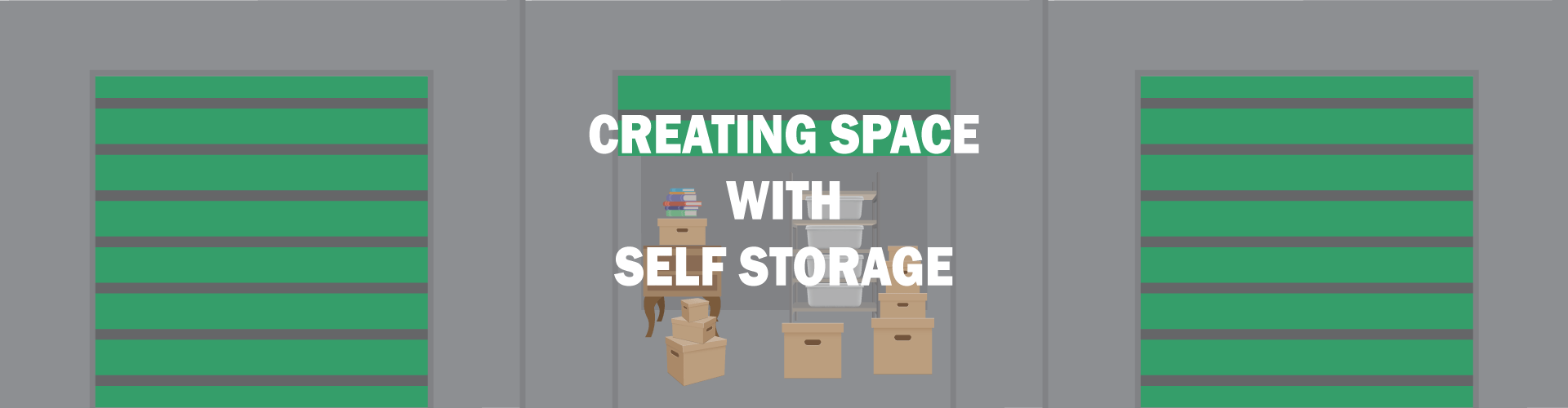 create space with Moose Crossing Self Storage in Machesney Park, IL